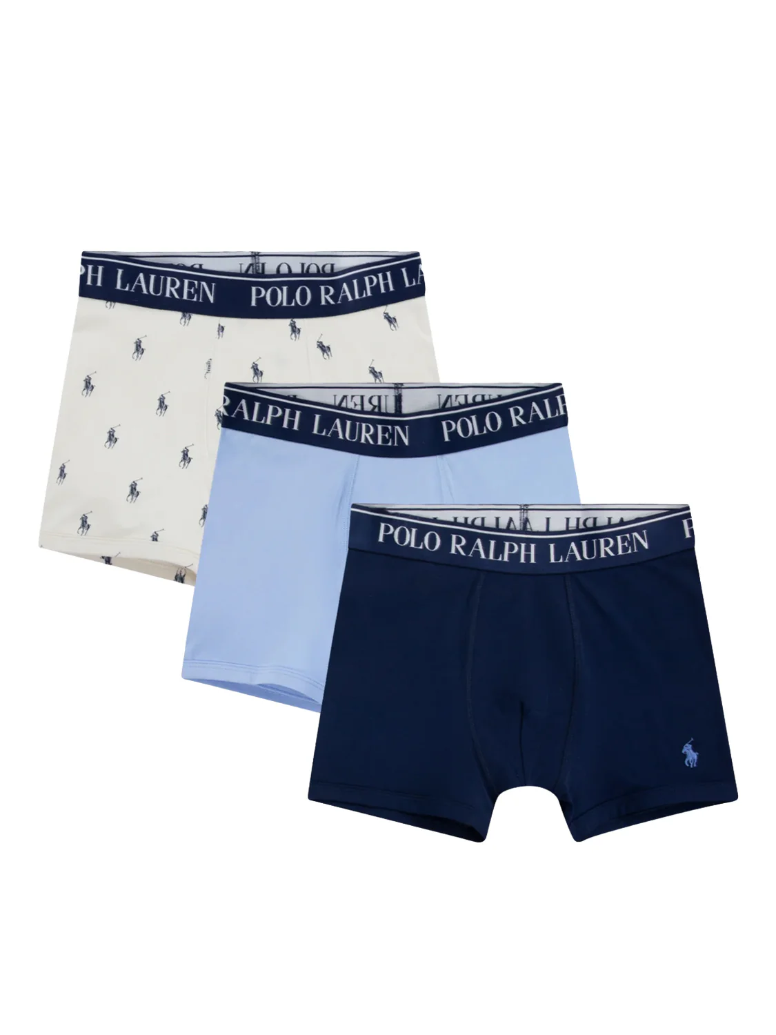 Polo Ralph Lauren Kinder Baumwoll-Boxershort-Set für Jungen 3er-Pack