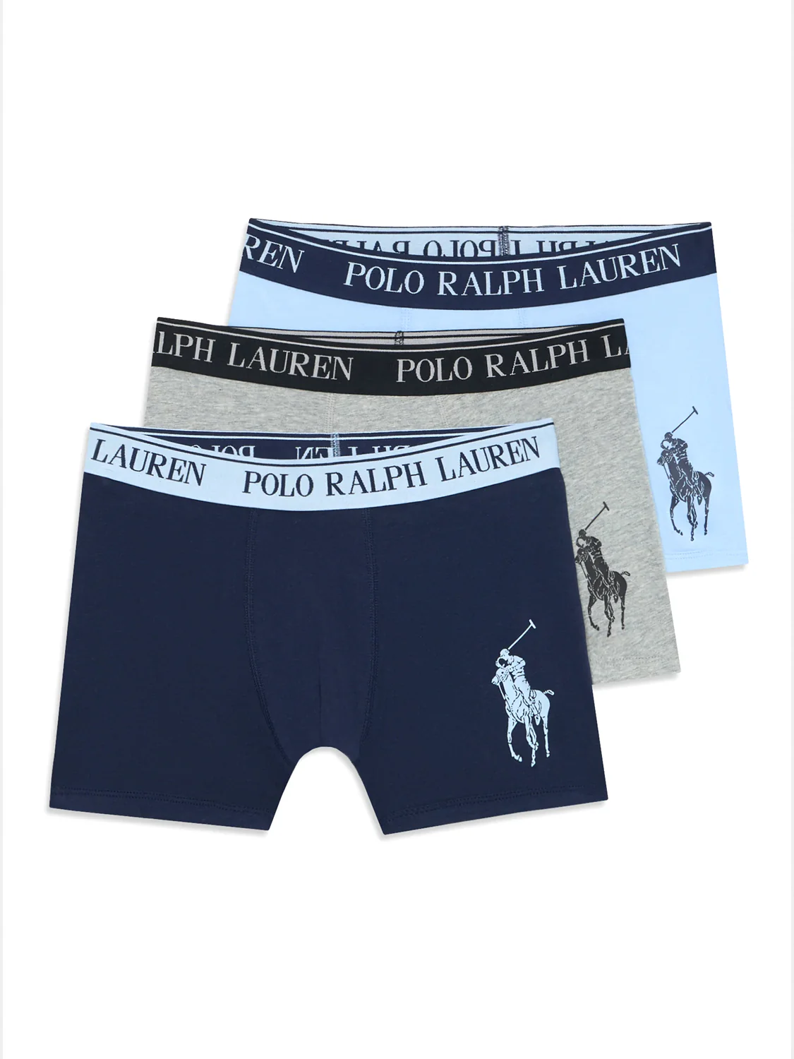 Polo Ralph Lauren Boxershort-Set mit Polo-Pony für Jungen 3Stück