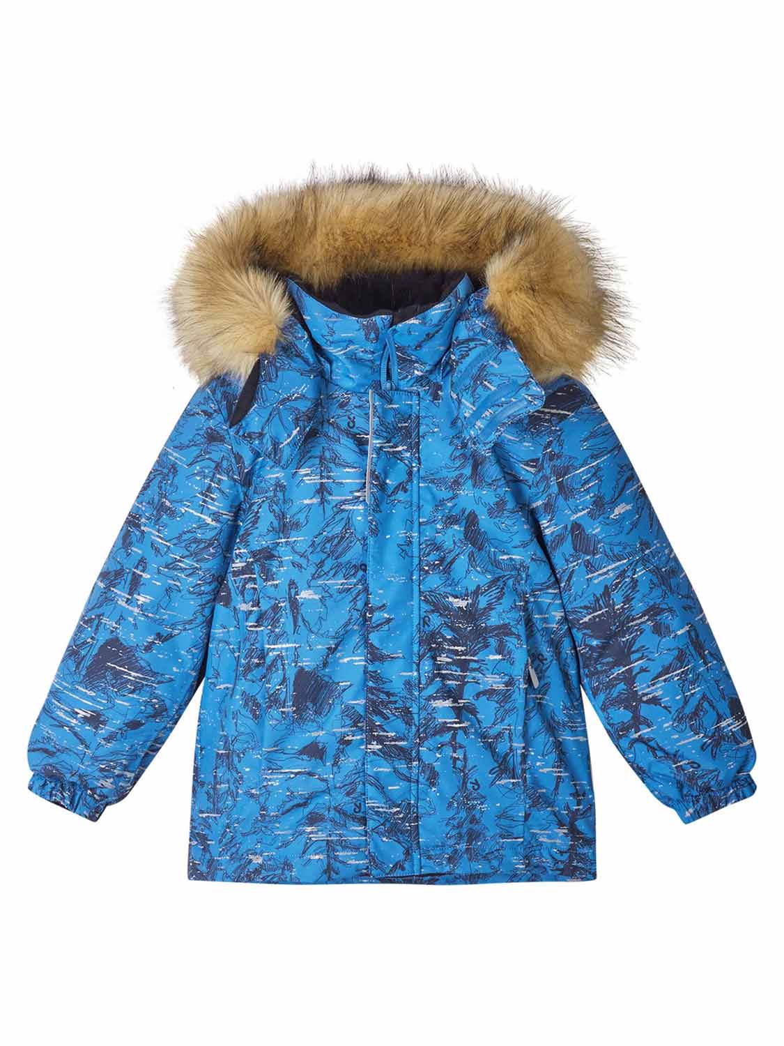 Winterjacke Blau