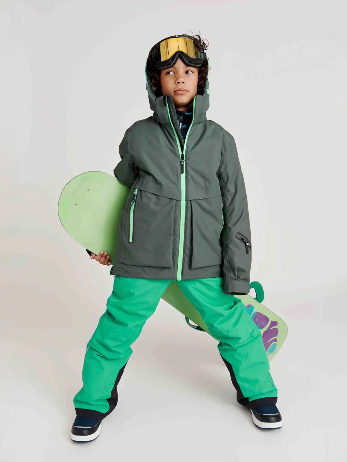 Winterjacke Grün - Image 2