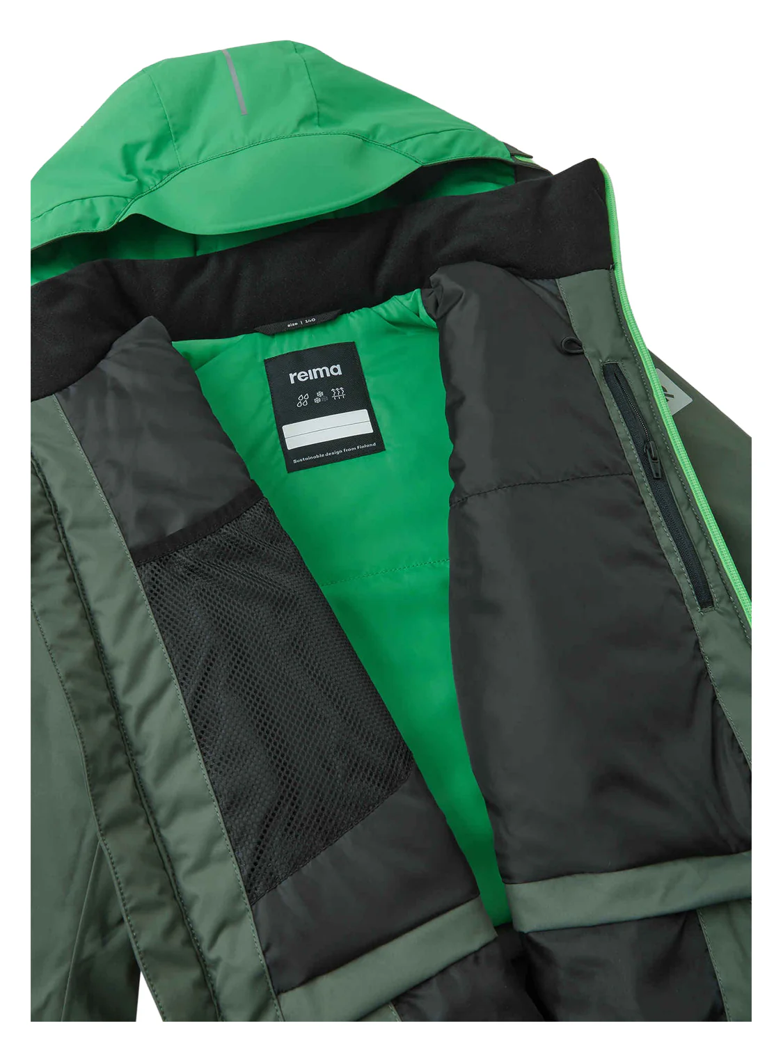 Winterjacke Grün - Image 5