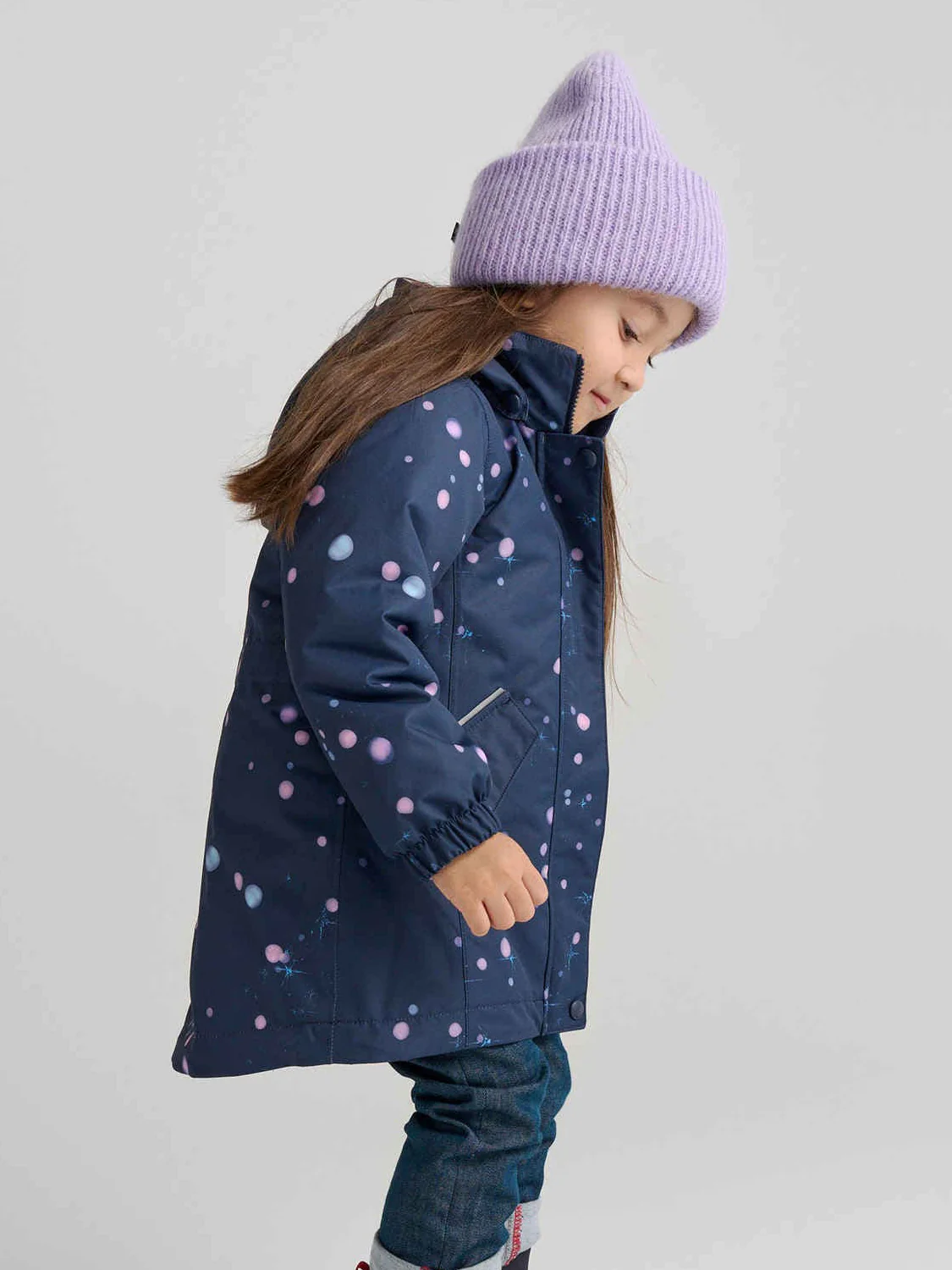 Winterjacke Marineblau - Image 3