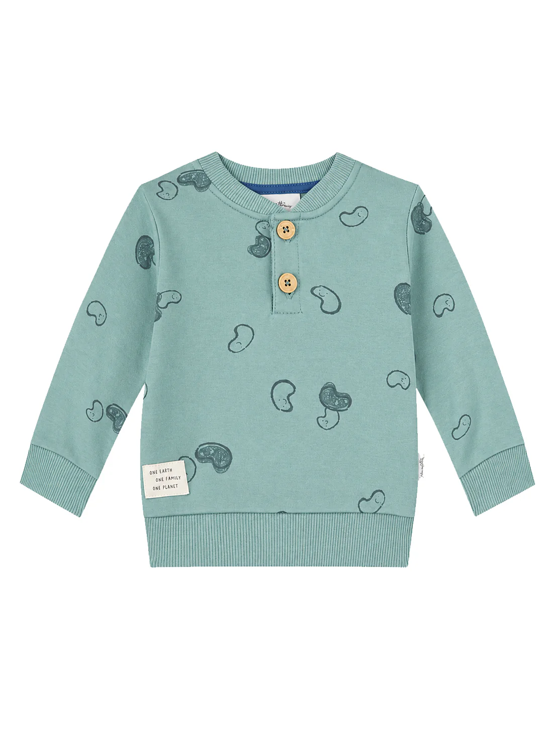 Sweatshirt Türkis