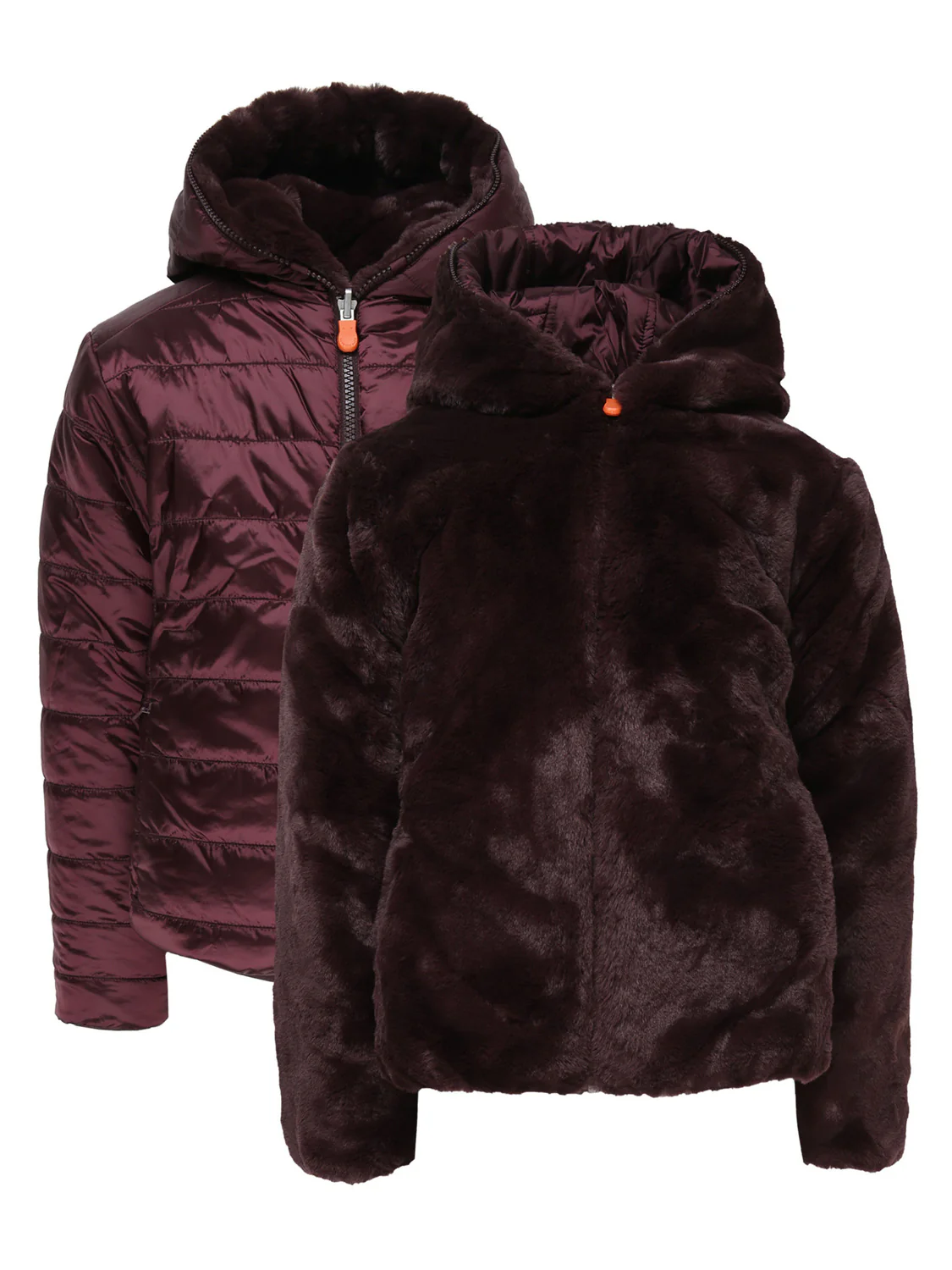 Jacke Bordeauxrot