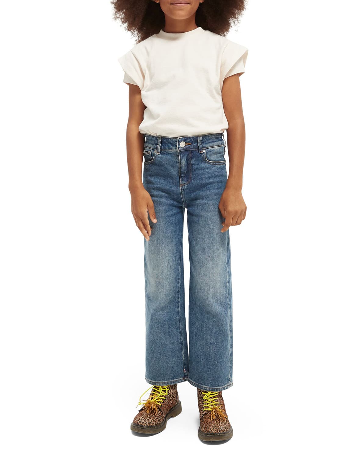 Jeans high-rise straight Blau - Image 3