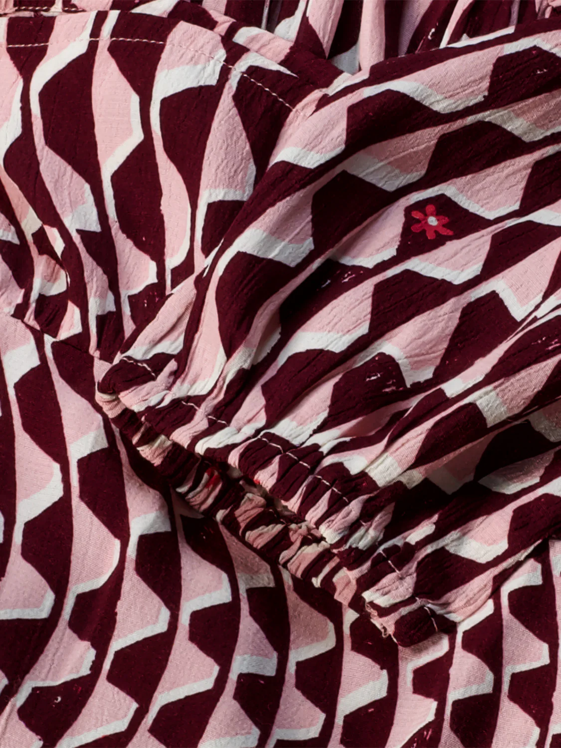 Kleid Bordeauxrot - Image 2