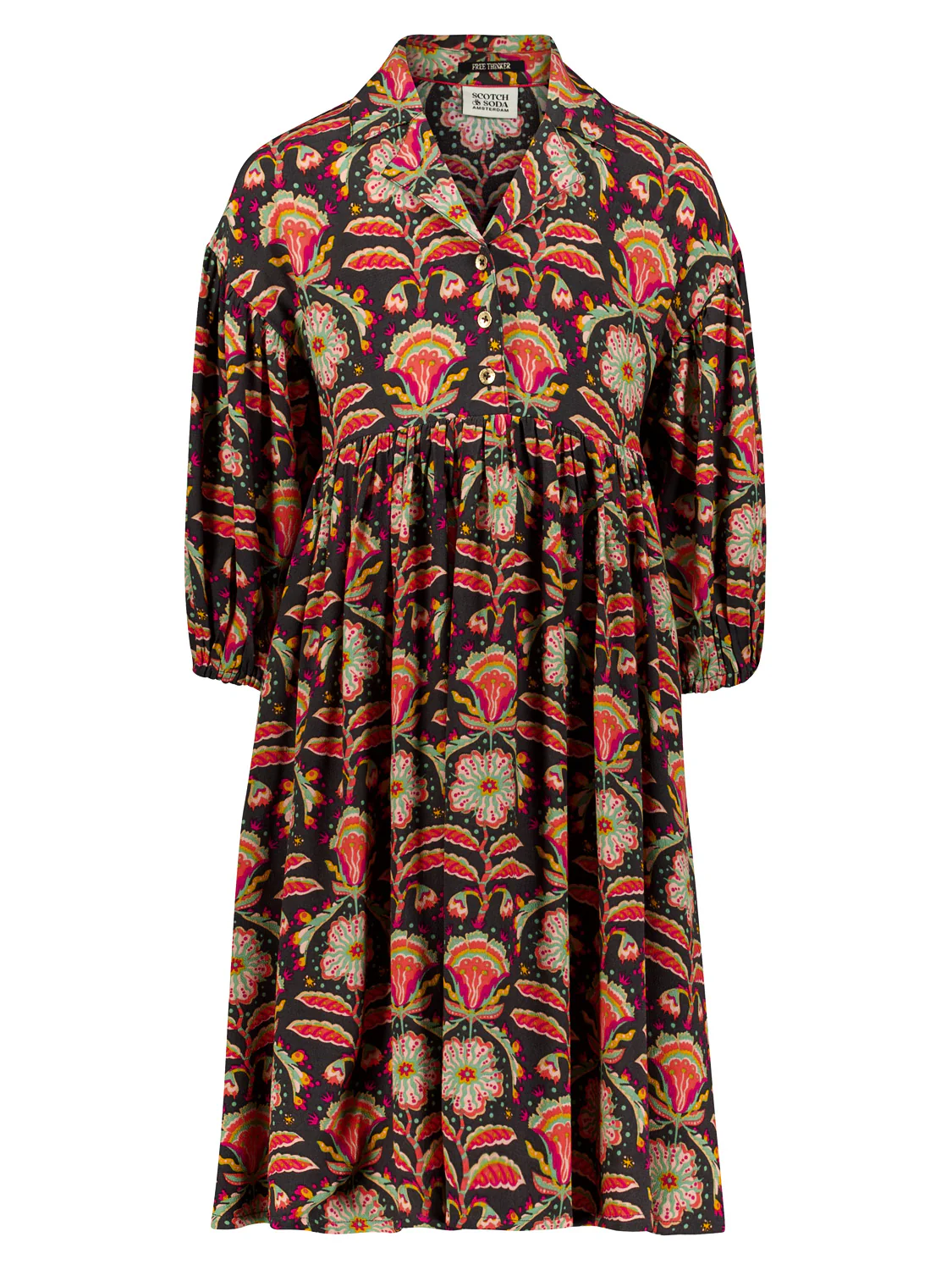 Kleid Mehrfarbig