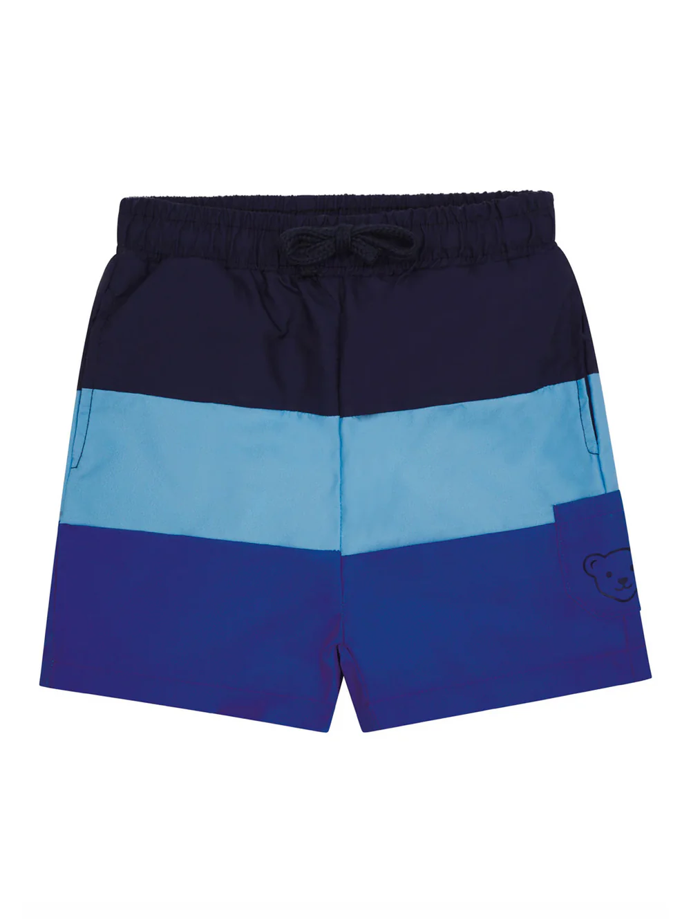 Badeshorts Marineblau - Image 2