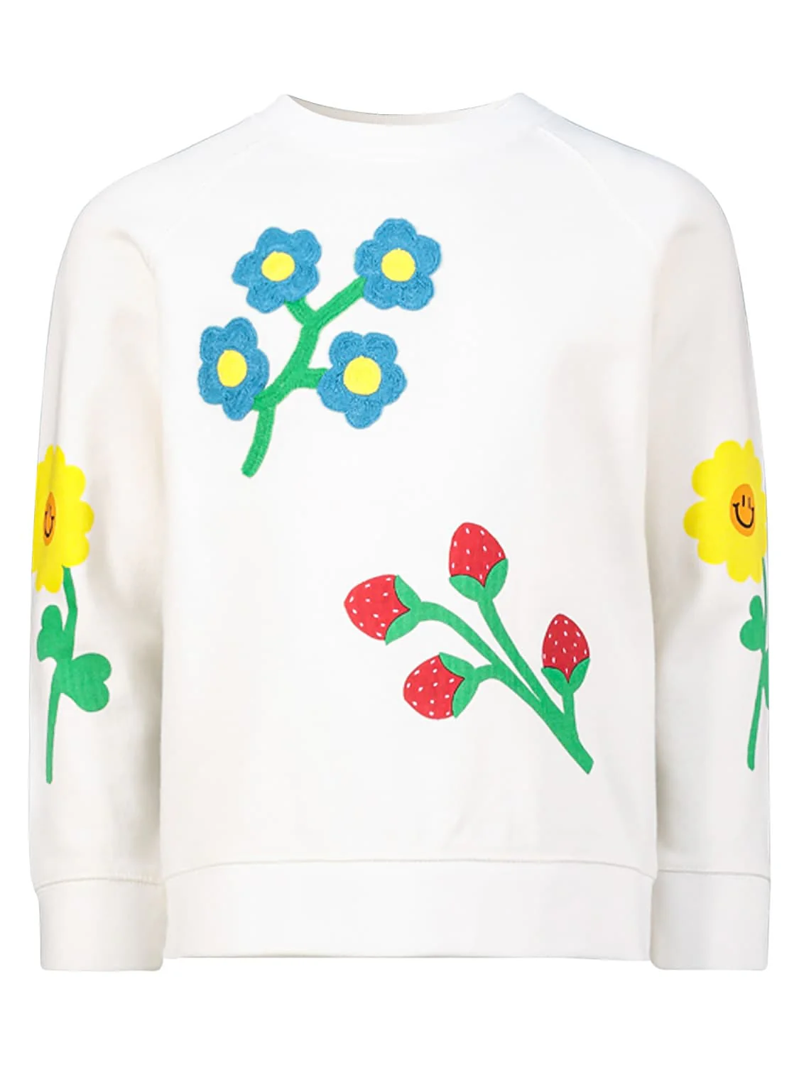 Sweatshirt Cremeweiß