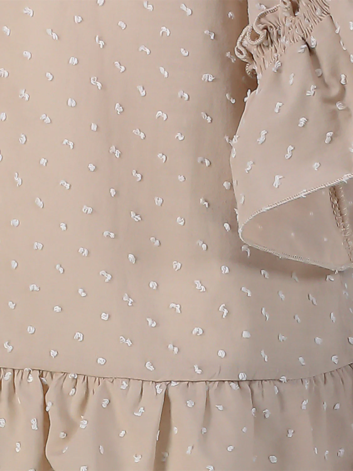 Bluse  Beige - Image 3