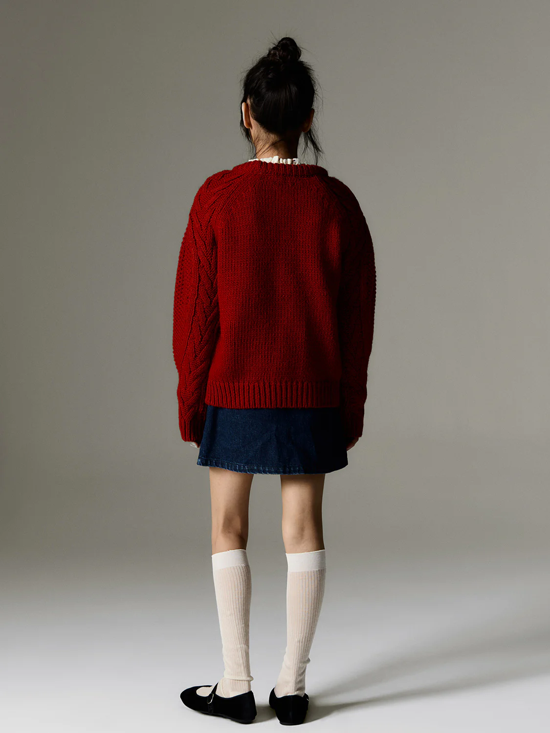 Pullover Tibet Rot - Image 3