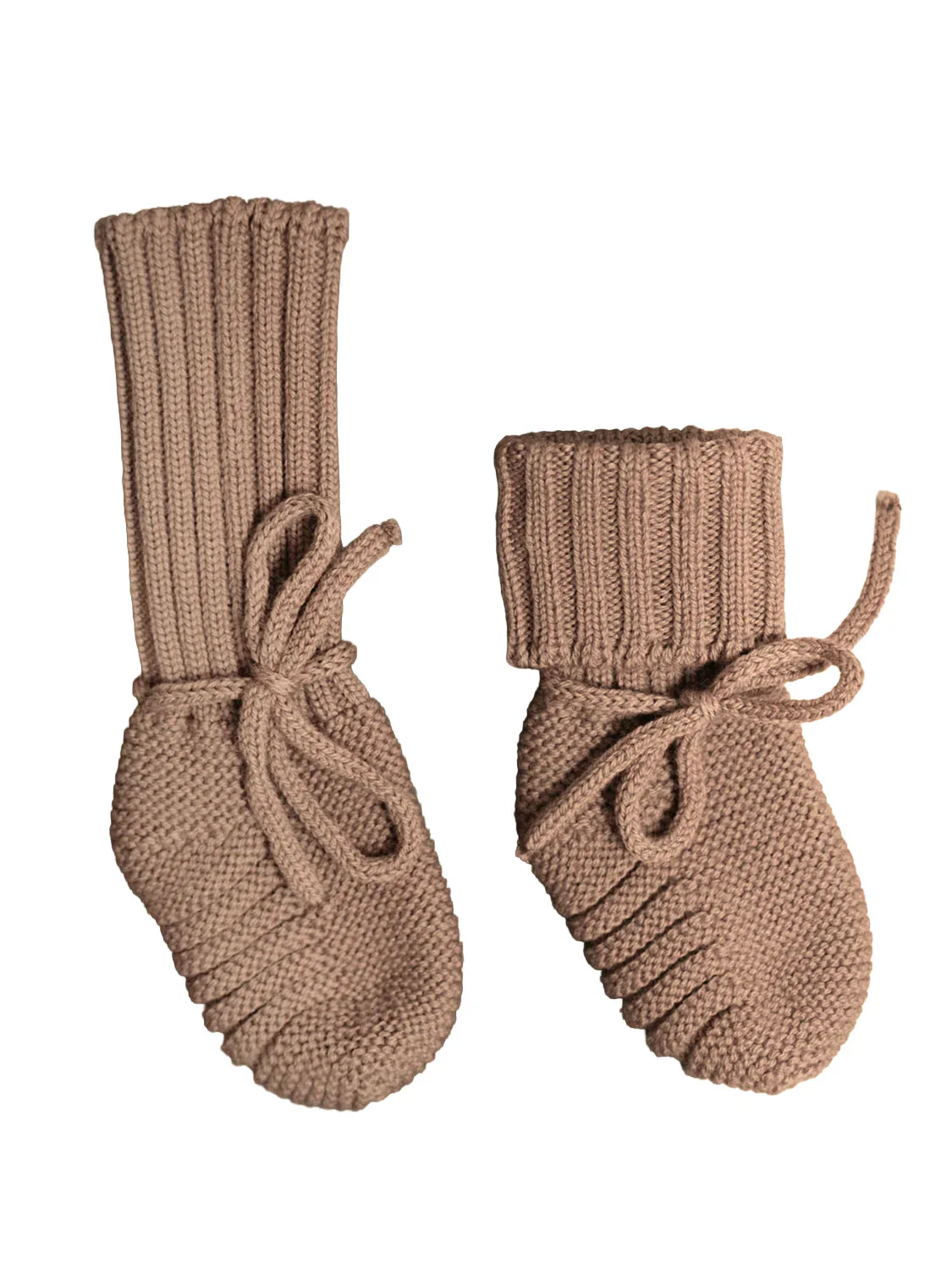 THE WOOLLY BABY BOOTIE - camel - Image 2