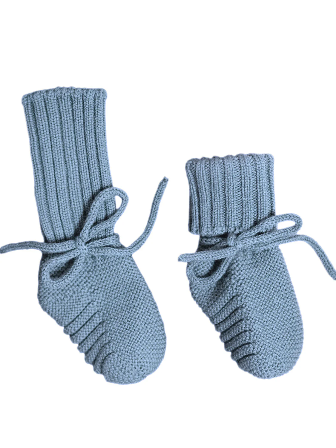 THE WOOLLY BABY BOOTIE - blue - Image 2