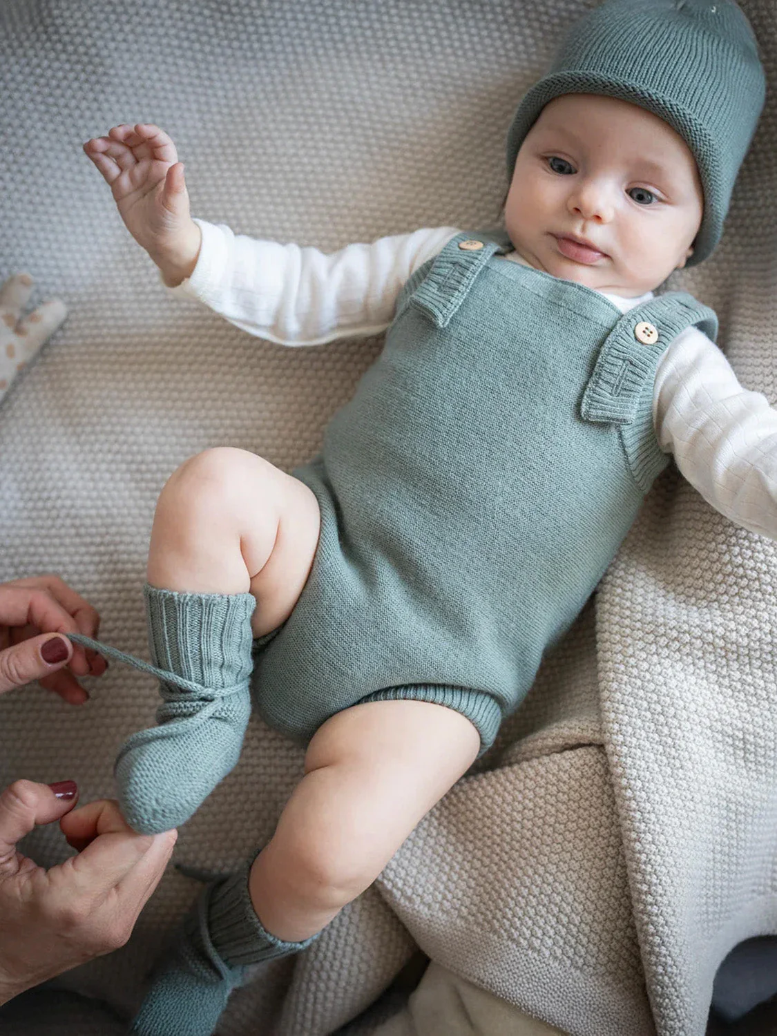 THE WOOLLY BABY BOOTIE - quince - Image 3