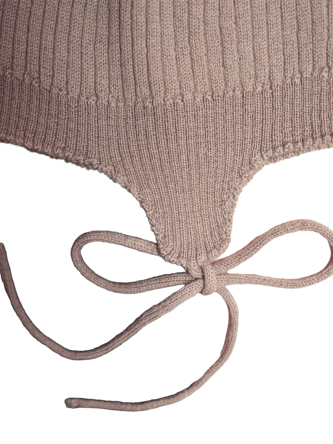 THE WOOLLY BABY HAT - cappuccino - Image 3