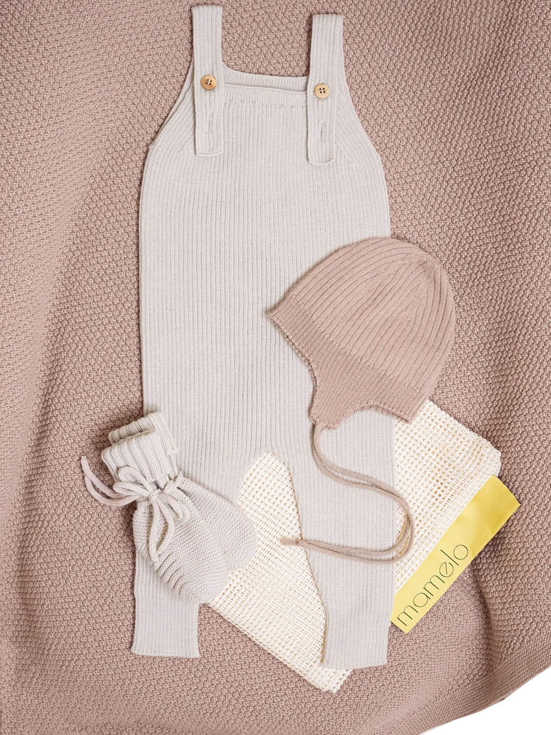 THE WOOLLY BABY HAT - cappuccino - Image 4