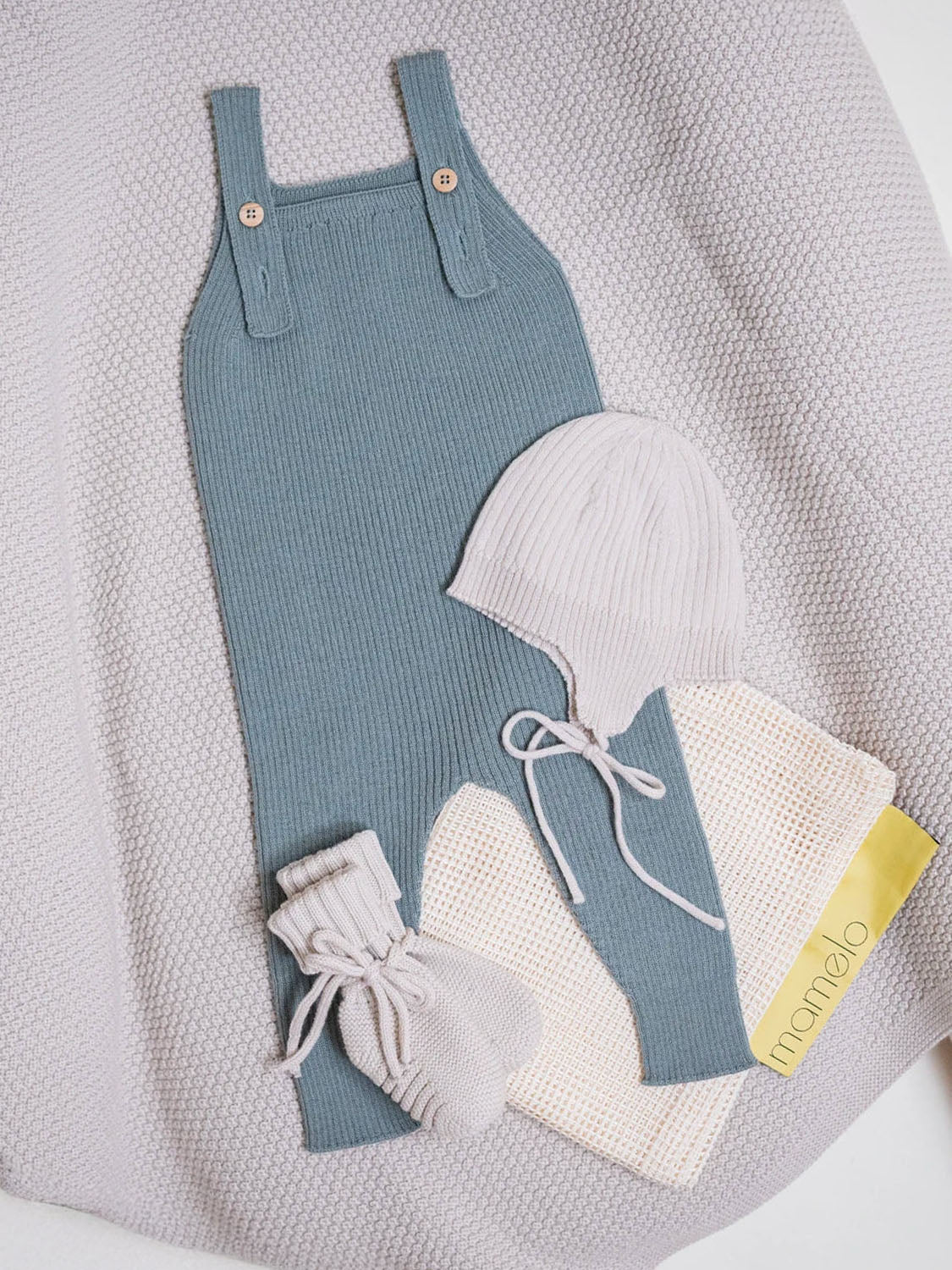 THE WOOLLY BABY HAT - sand - Image 5