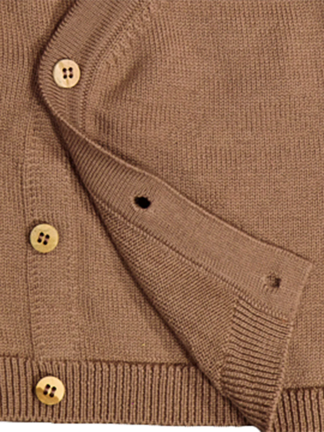 THE WOOLLY BABY JACKET - camel - Image 5