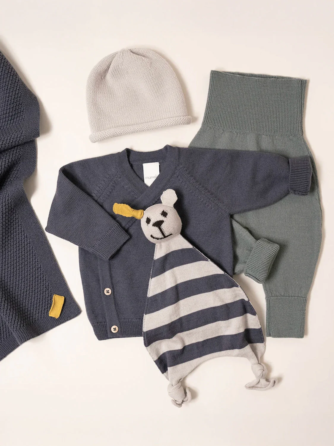 THE WOOLLY BABY JACKET - grey - Image 7