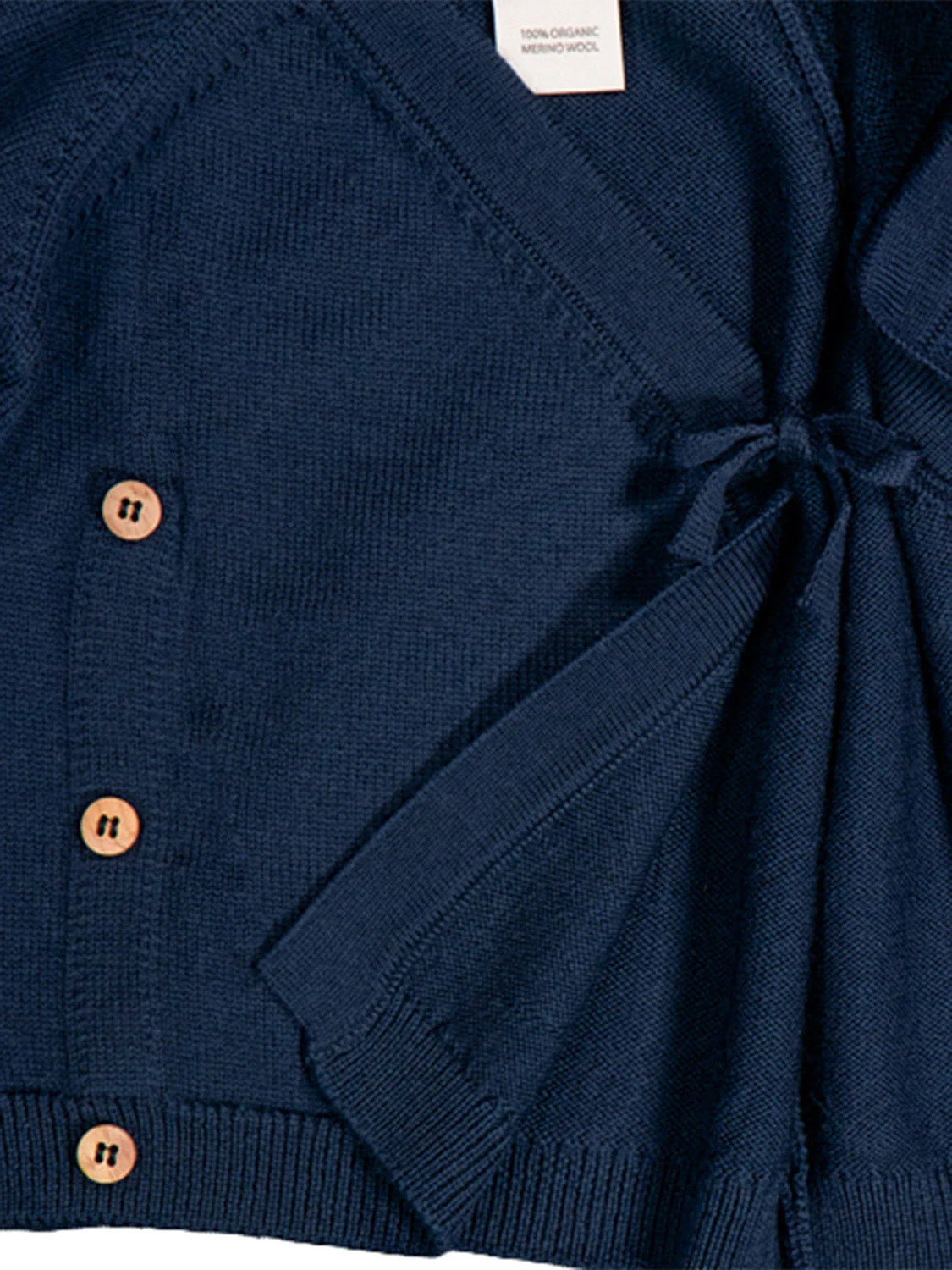 THE WOOLLY BABY JACKET - midnight blue - Image 5