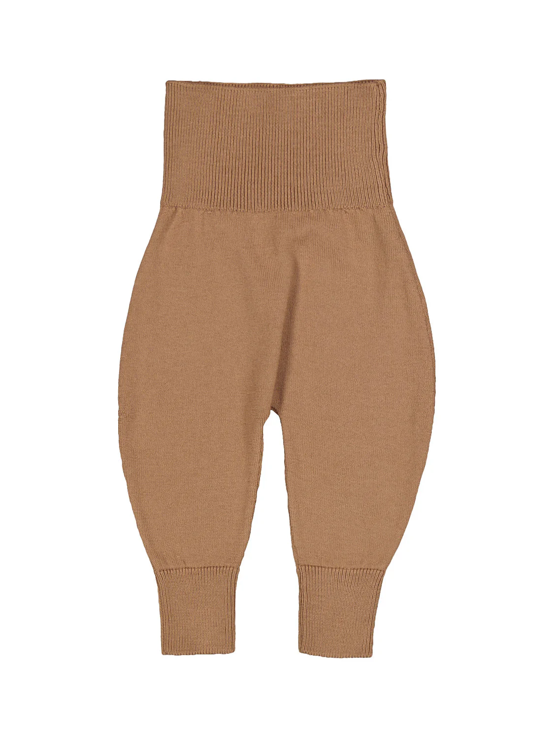 THE WOOLLY BABY PANTS - camel - Image 4