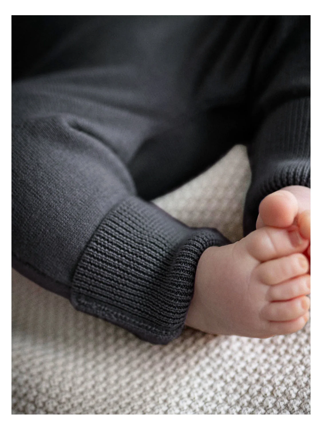 THE WOOLLY BABY PANTS - grey - Image 3