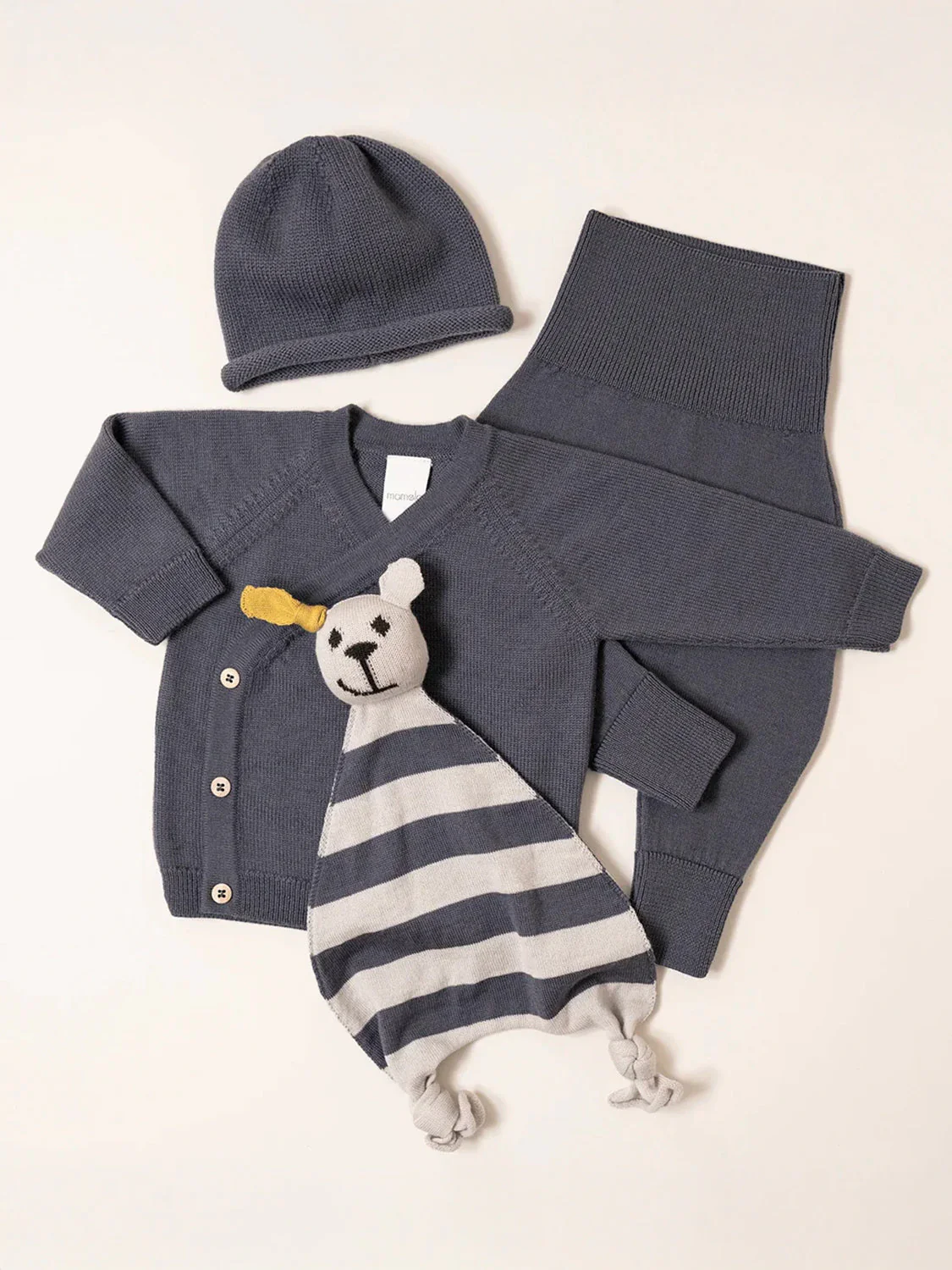 THE WOOLLY BABY PANTS - grey - Image 7