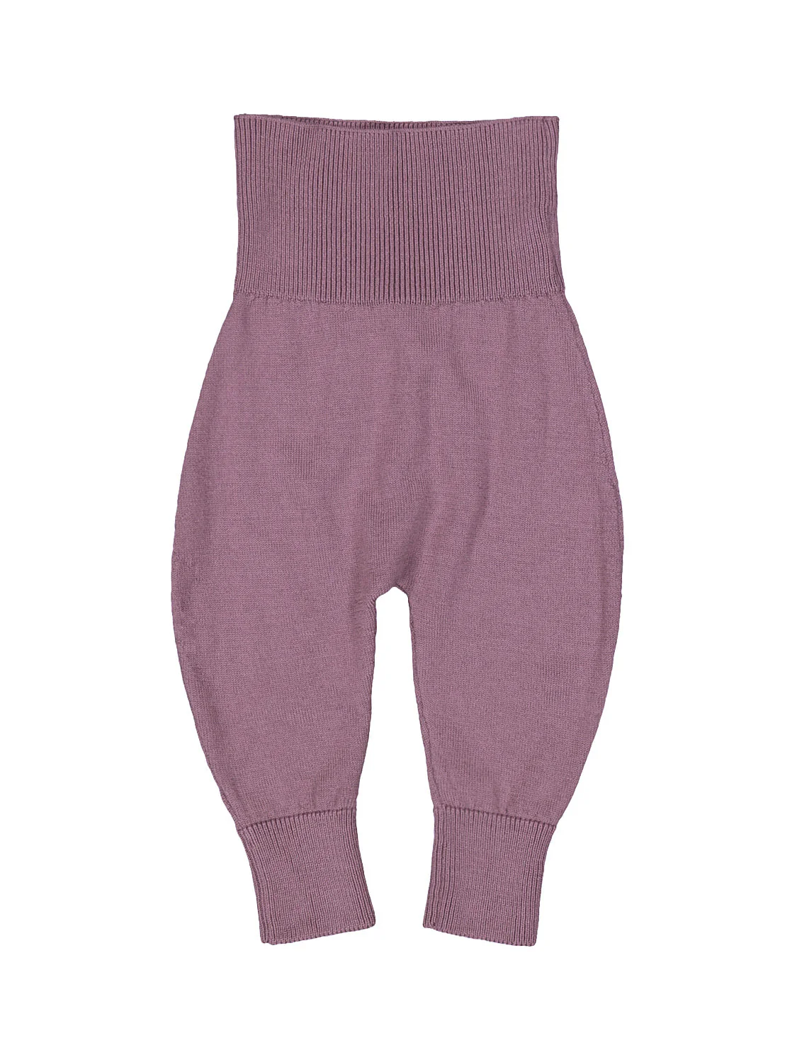 THE WOOLLY BABY PANTS - mauve - Image 4