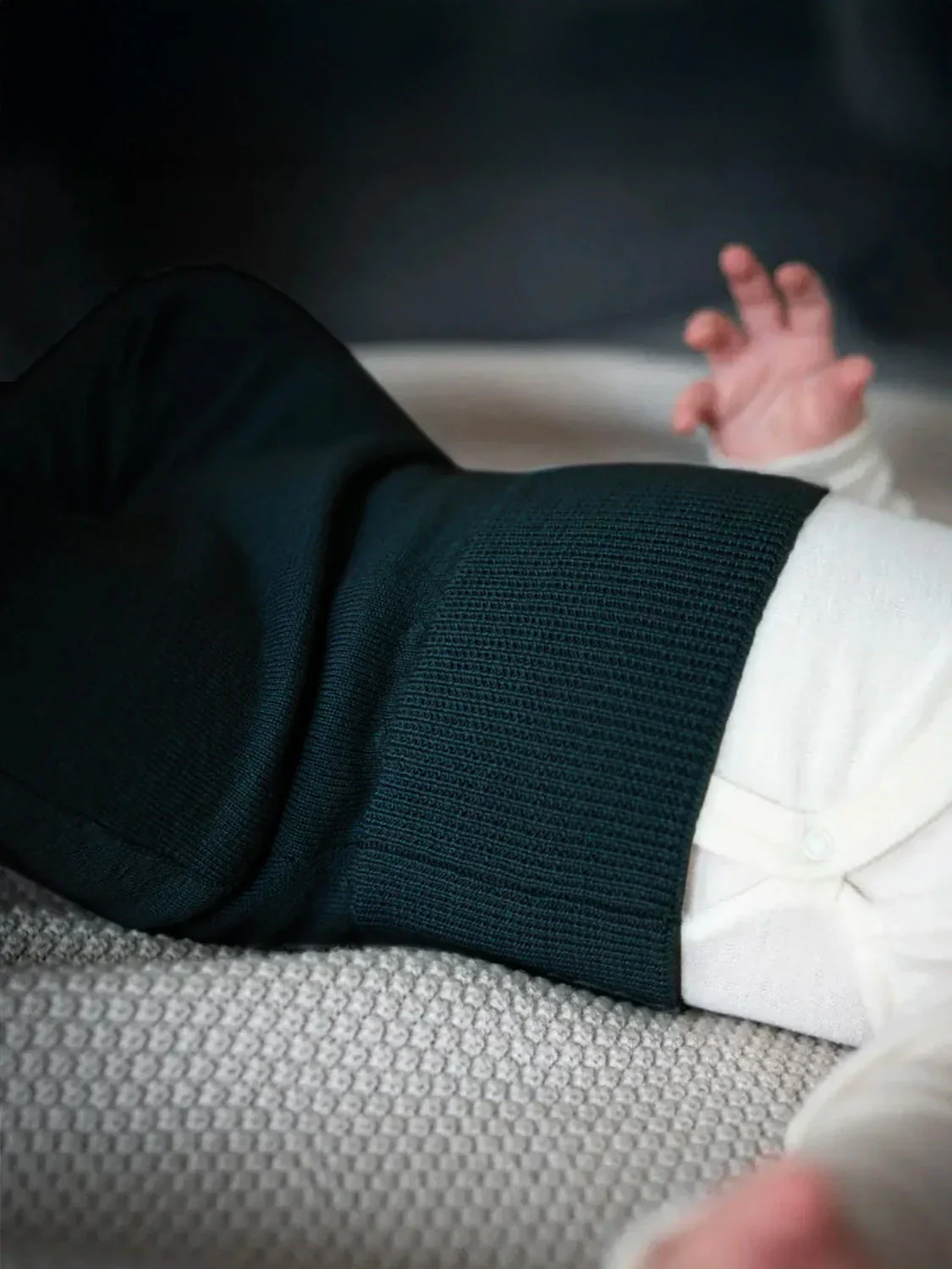 THE WOOLLY BABY PANTS - new petrol - Image 5