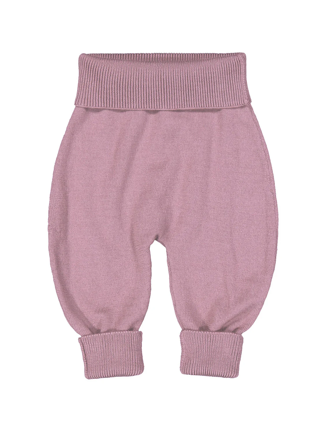 THE WOOLLY BABY PANTS - rose