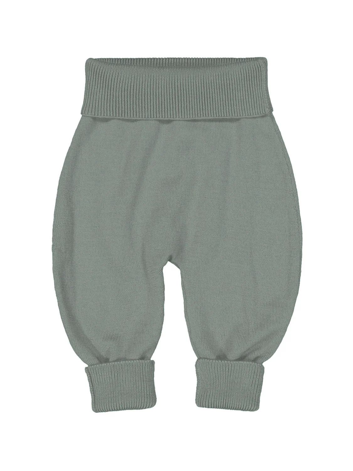 THE WOOLLY BABY PANTS - sage