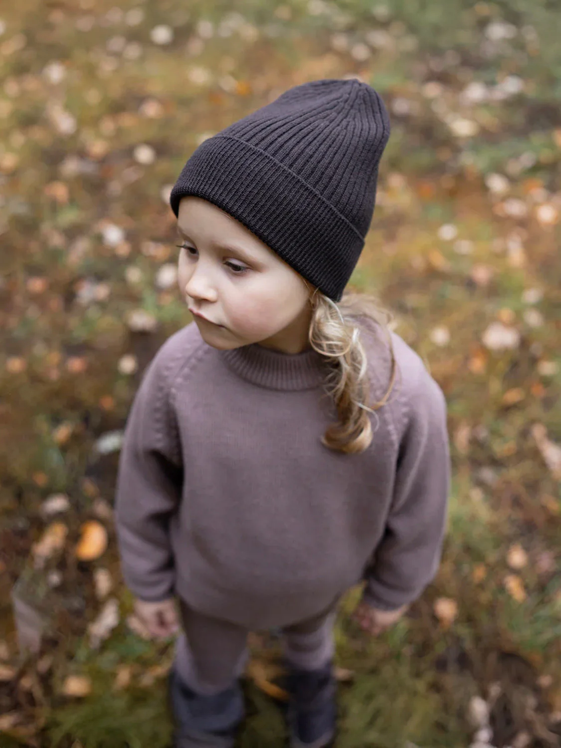 THE WOOLLY BEANIE - chocolate - Image 2