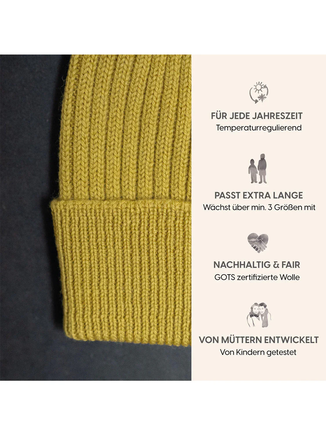 THE WOOLLY BEANIE - quince - Image 8