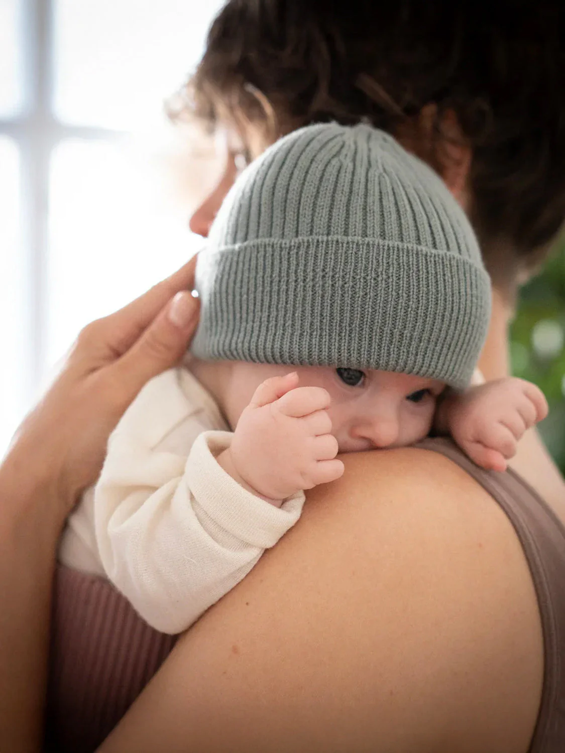 THE WOOLLY BEANIE - rose - Image 7