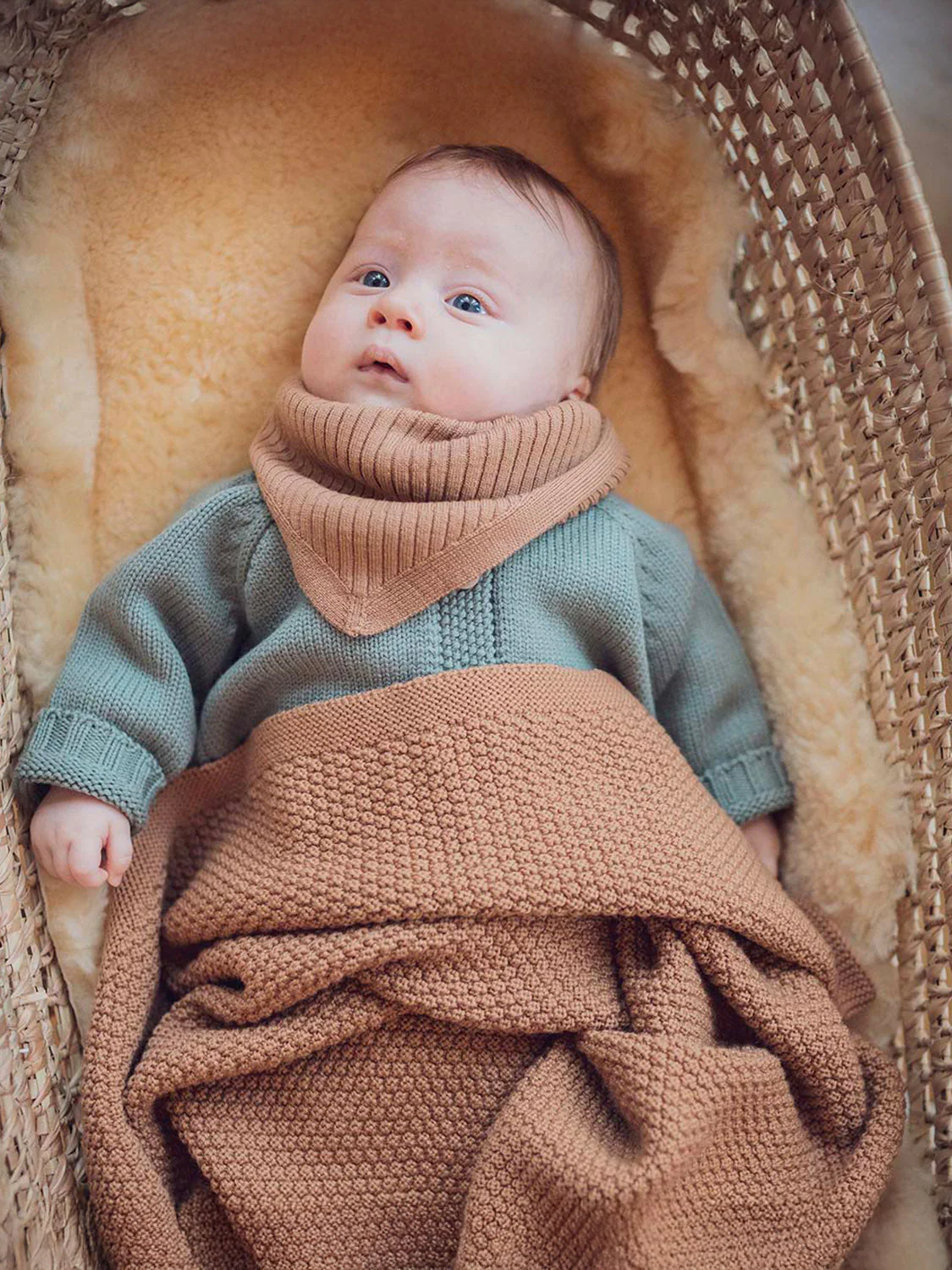 THE WOOLLY BLANKET - camel - Image 3