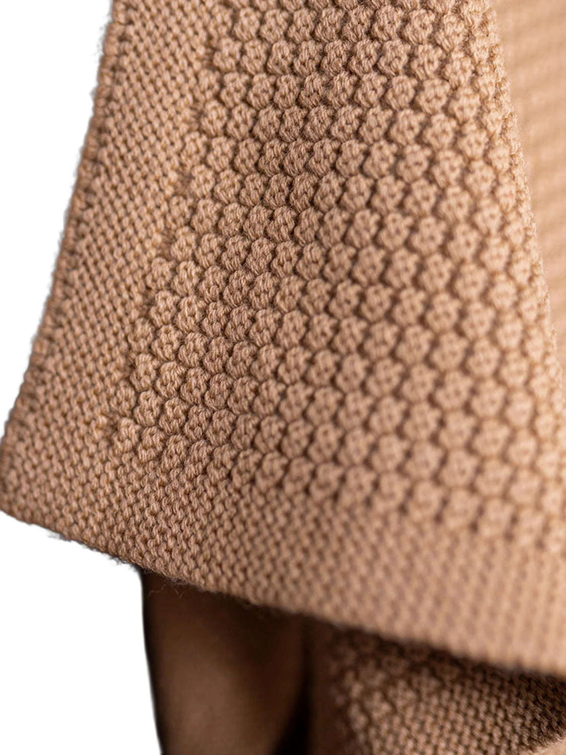 THE WOOLLY BLANKET - camel - Image 5
