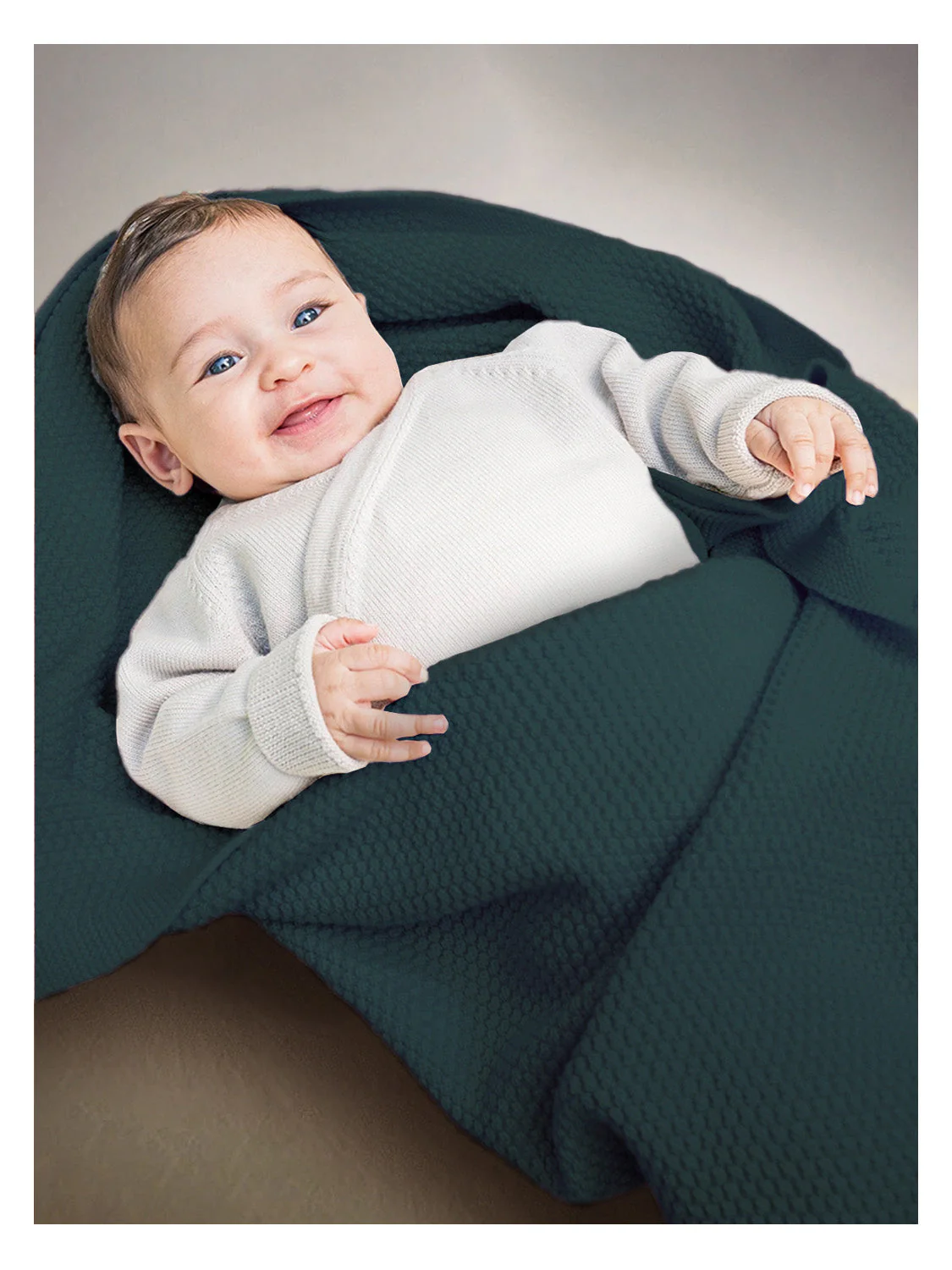 THE WOOLLY BLANKET - new petrol - Image 2