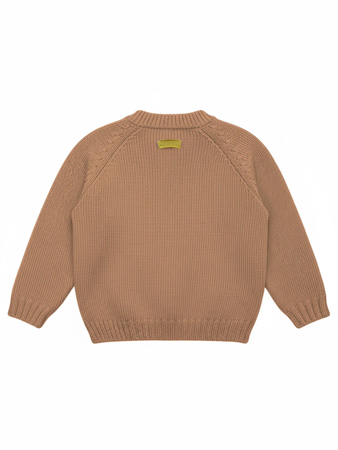 THE WOOLLY CARDIGAN - camel - Image 4