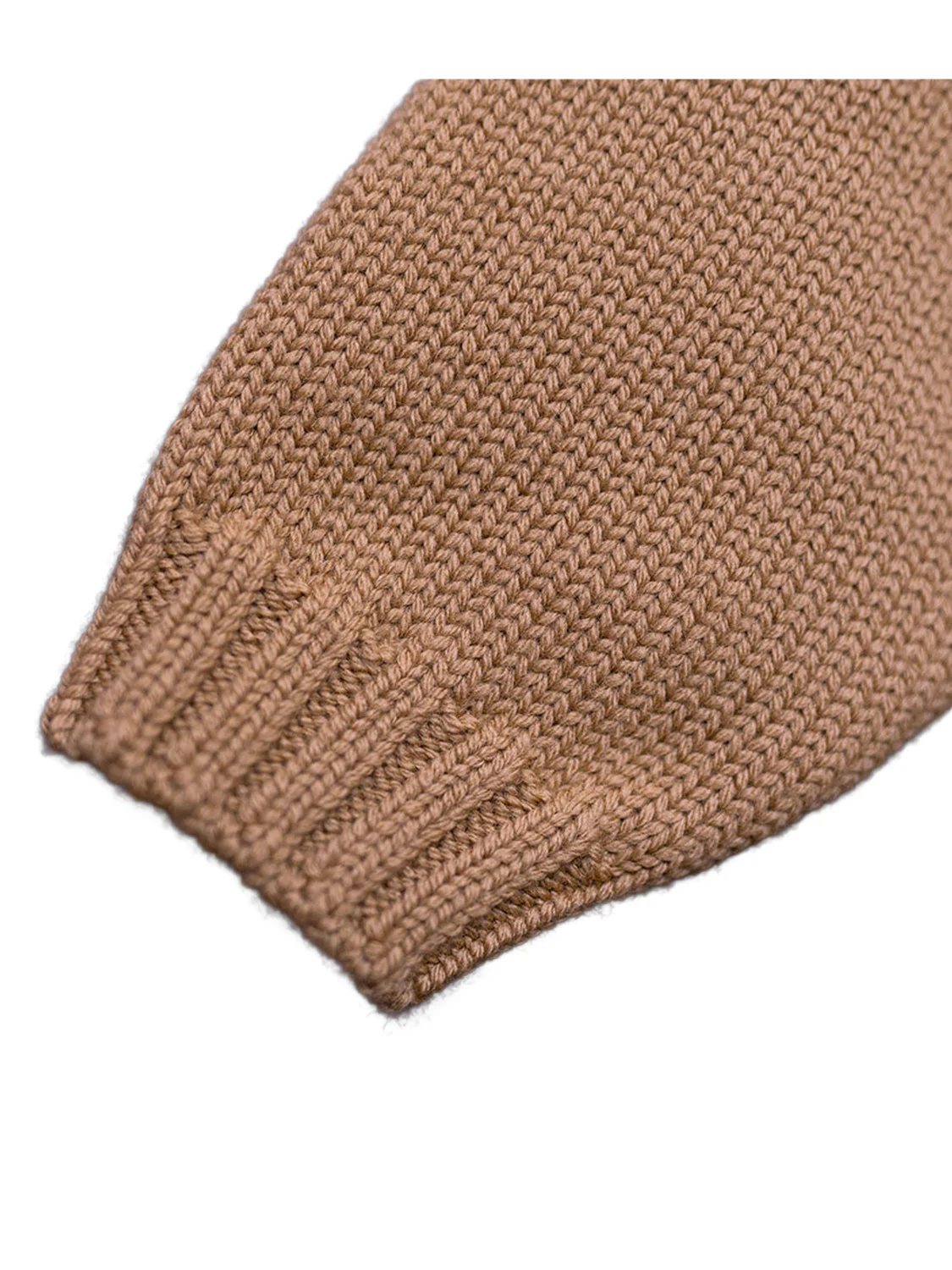 THE WOOLLY CARDIGAN - camel - Image 6