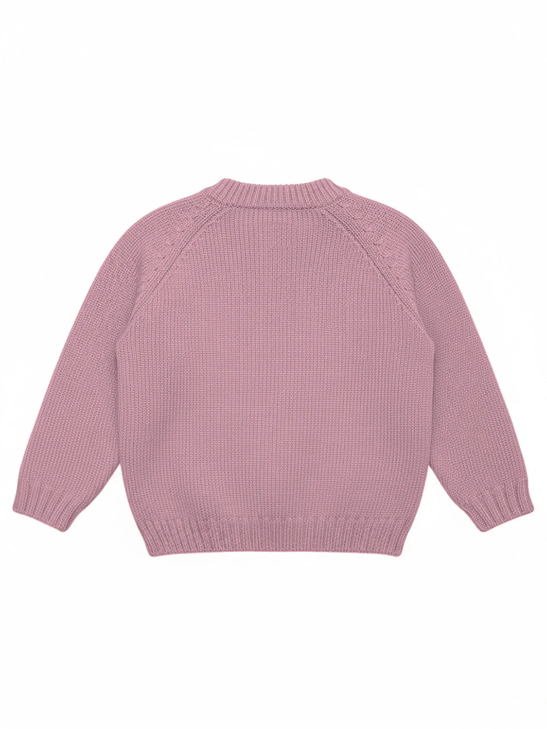 THE WOOLLY CARDIGAN - rose - Image 4