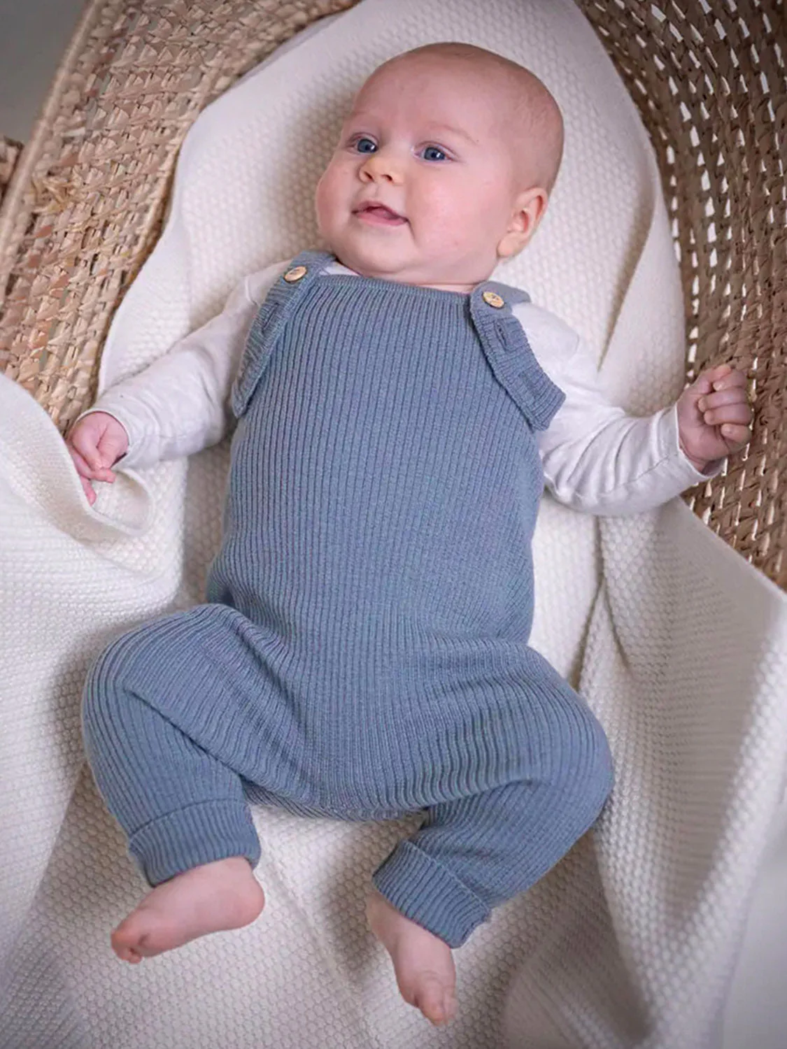 THE WOOLLY JUMPSUIT - blue - Image 2