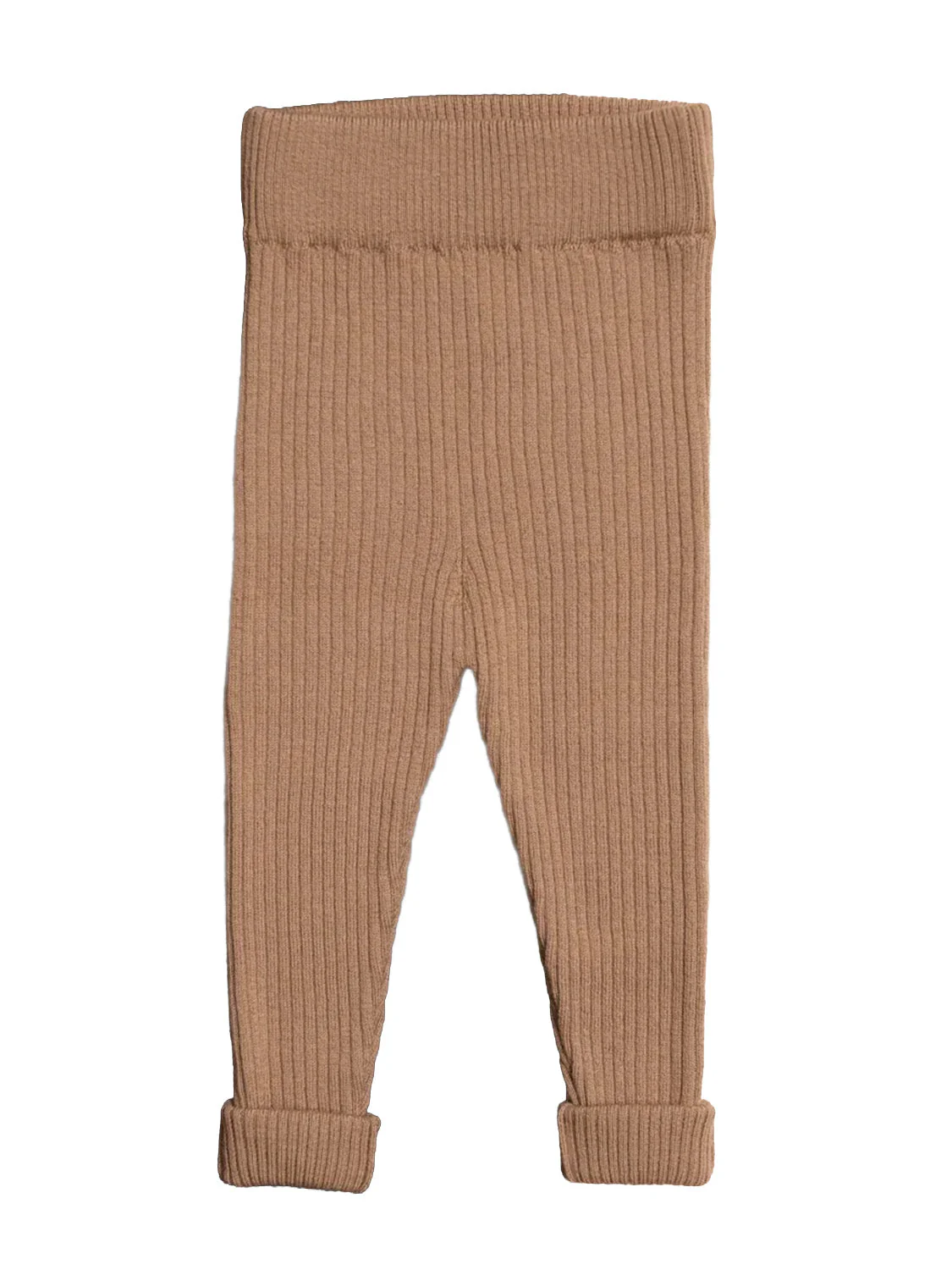 THE WOOLLY LEGGINGS - camel - Image 4