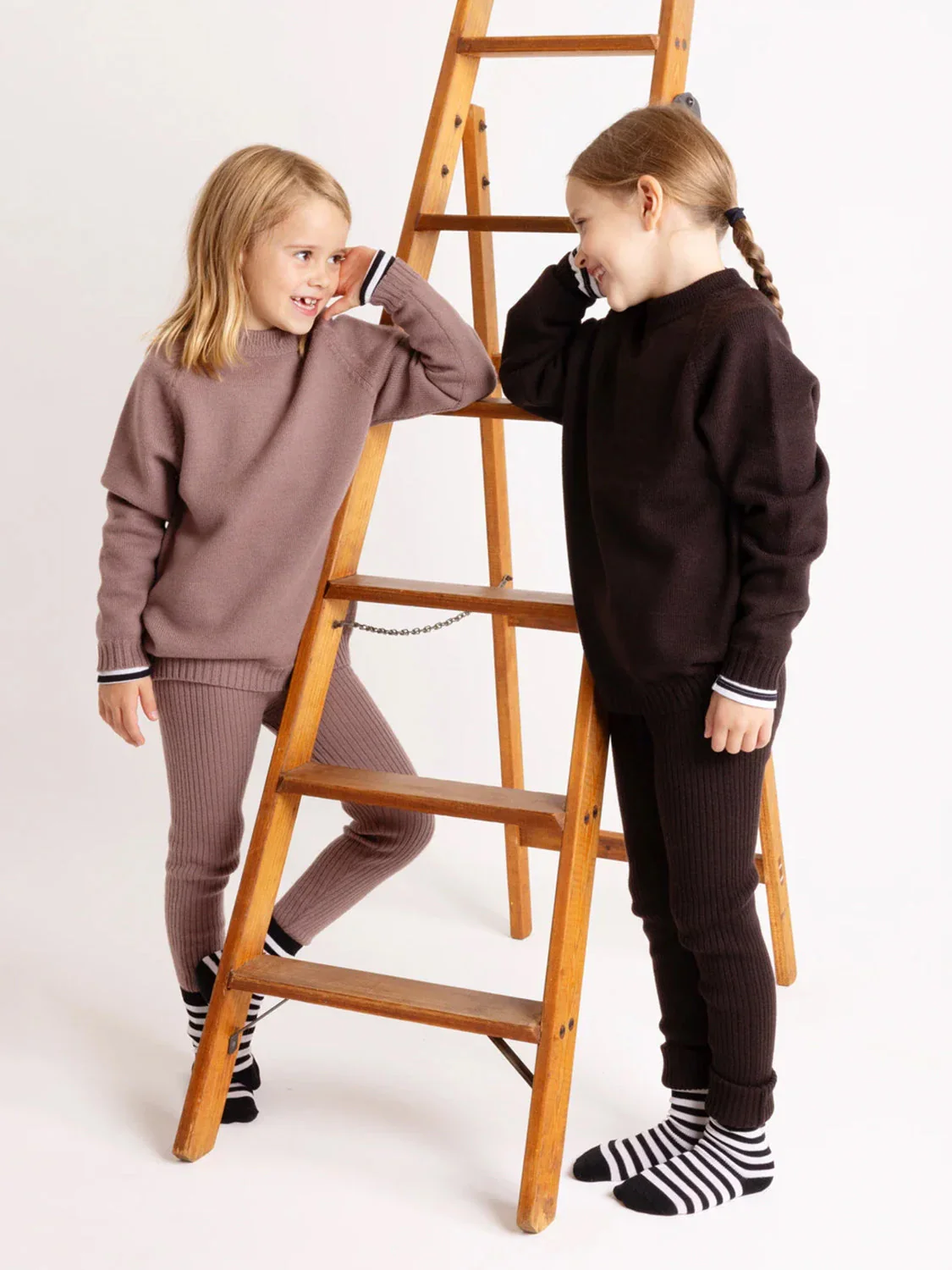 THE WOOLLY LEGGINGS - chocolate - Image 3