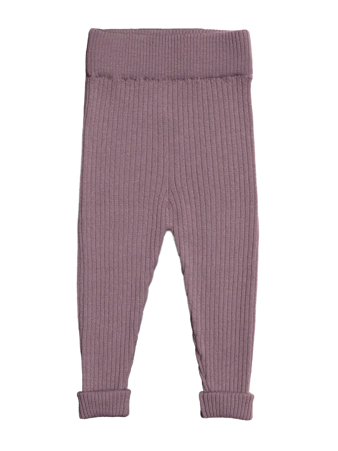 THE WOOLLY LEGGINGS - mauve - Image 4