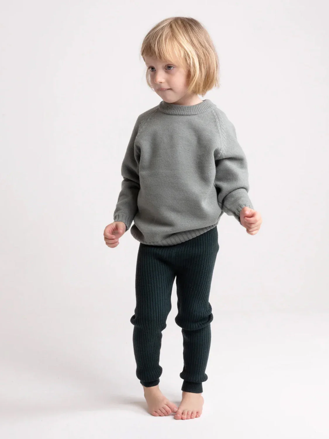 THE WOOLLY LEGGINGS - rose - Image 5