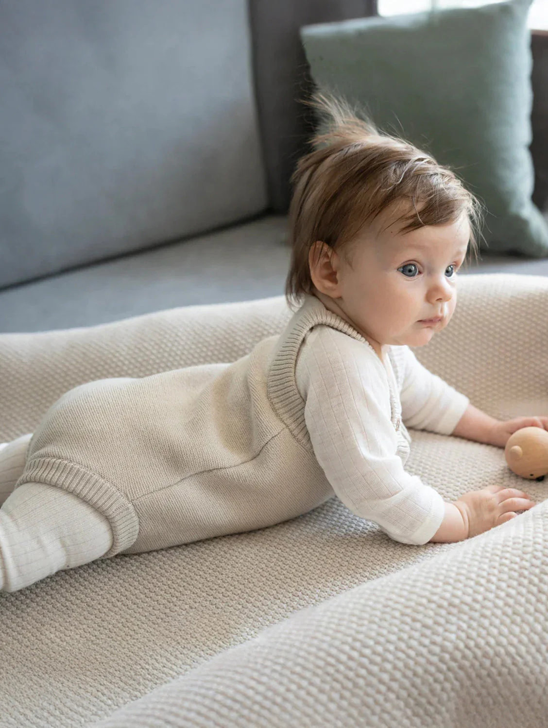 THE WOOLLY ROMPER - grey - Image 3
