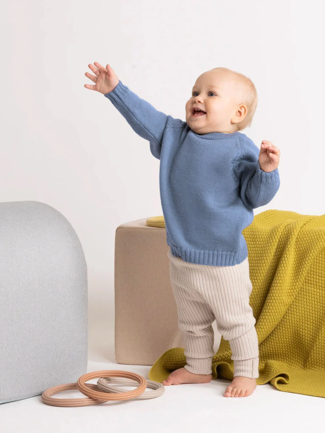 THE WOOLLY SWEATER - blue - Image 2