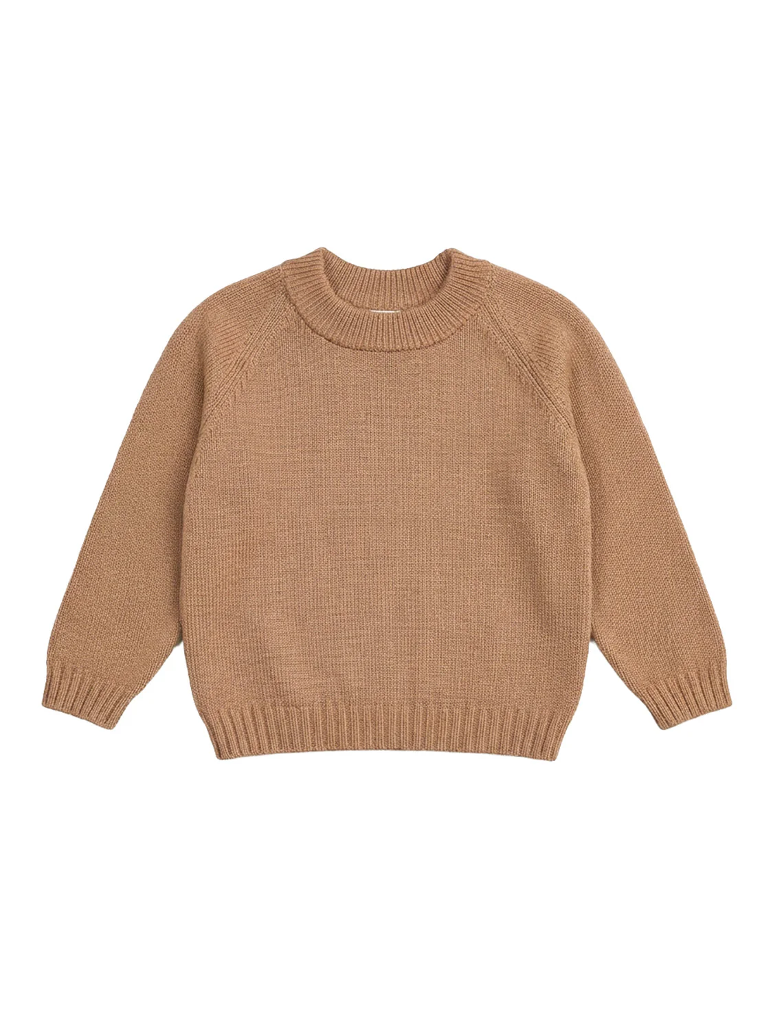 THE WOOLLY SWEATER - camel