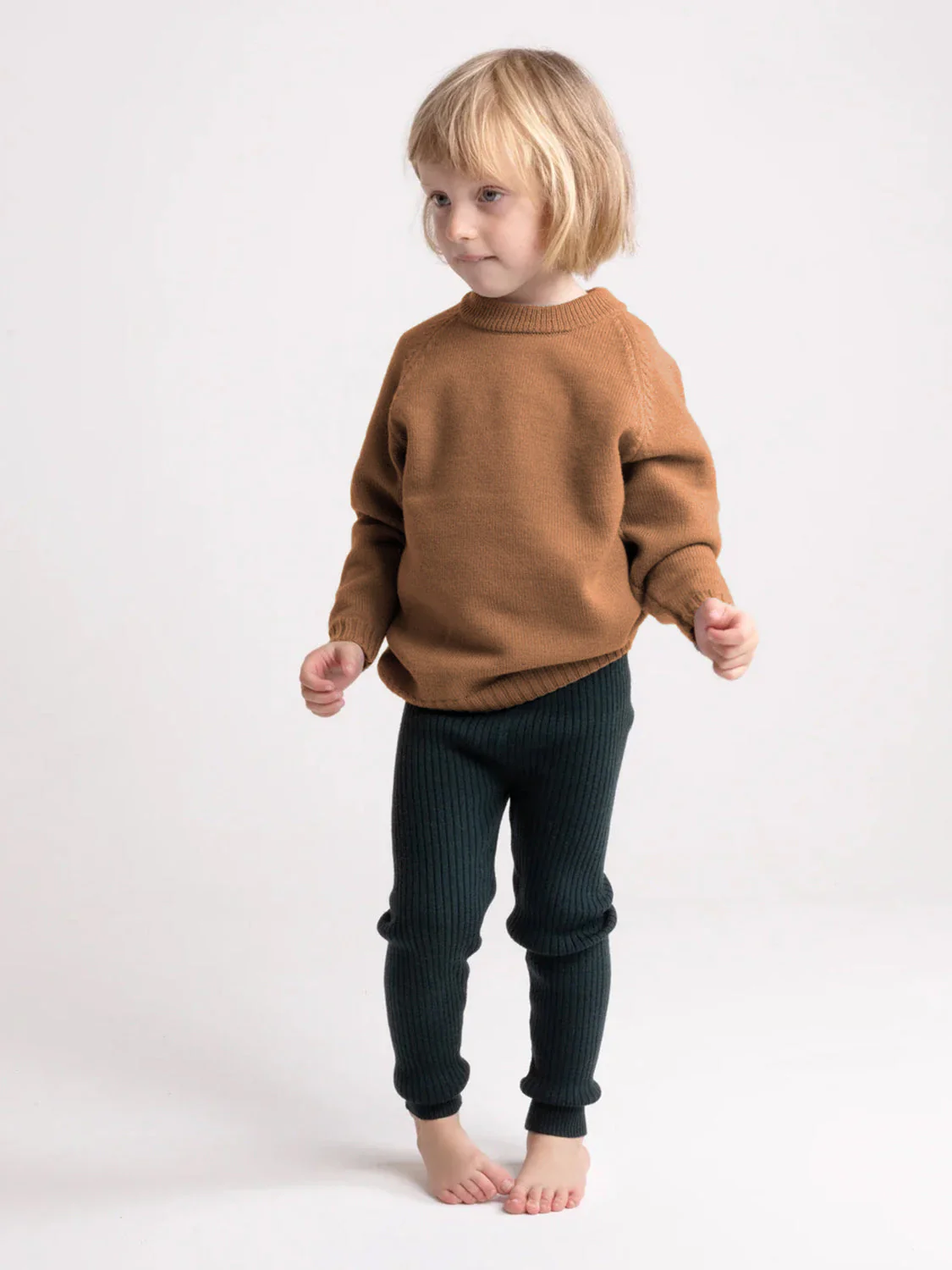 THE WOOLLY SWEATER - camel - Image 2