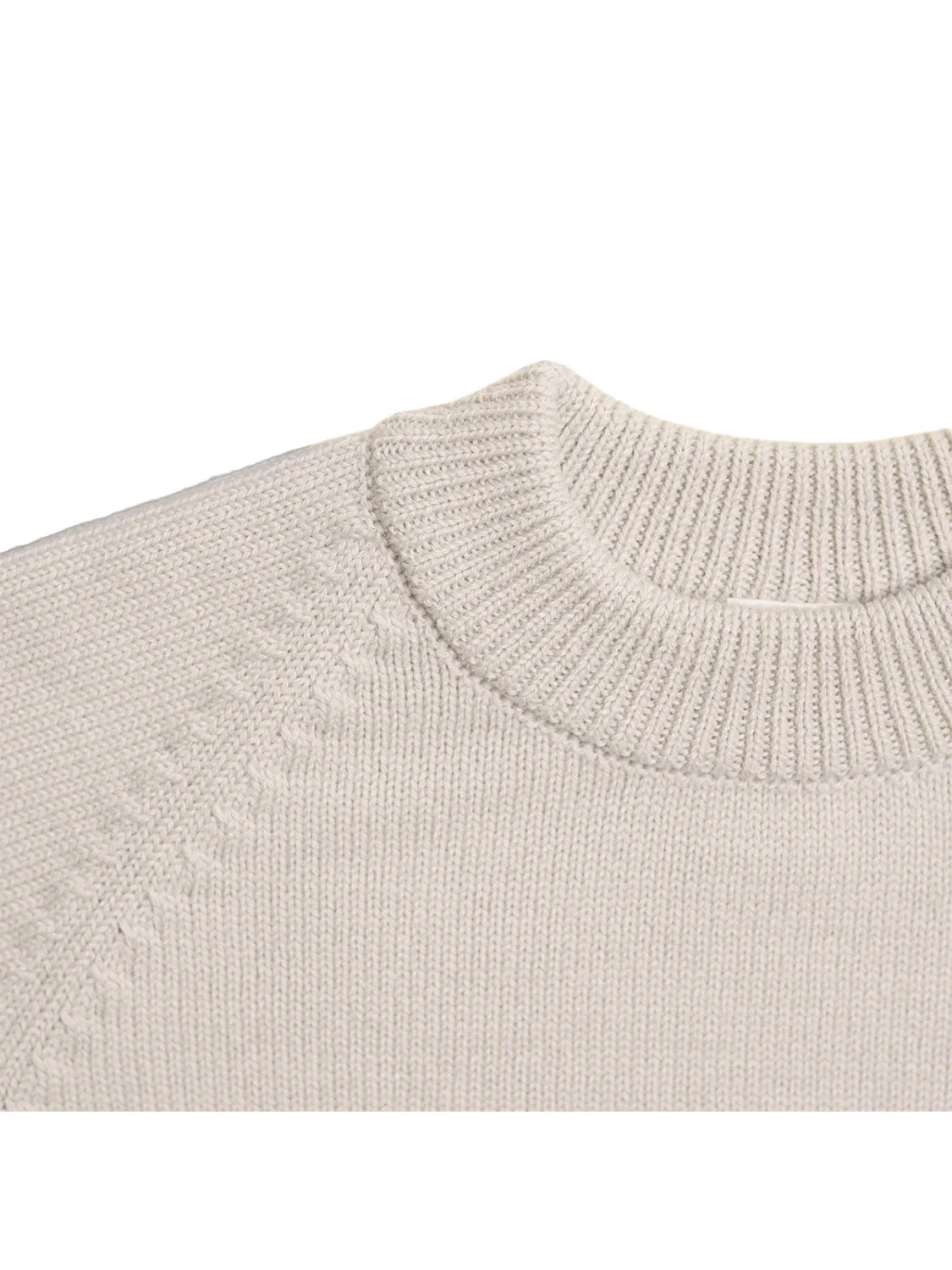 THE WOOLLY SWEATER - sand - Image 6